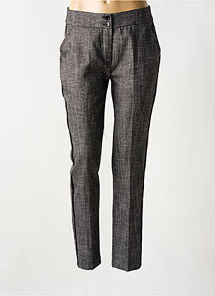 Pantalon chino gri LAUREN VIDAL femeie