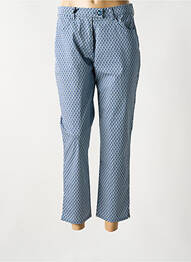 Pantalon 7/8 elasticitate mărime normală albastru EAST DRIVE femme