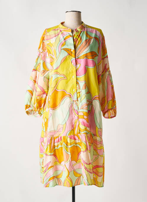 Rochie midi galben 0039 ITALY femeie