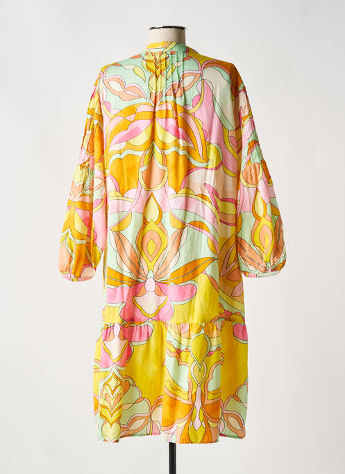 Rochie midi galben 0039 ITALY femeie