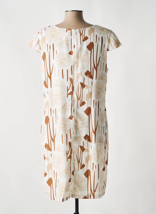 Rochie midi alb LA FEE MARABOUTEE femeie