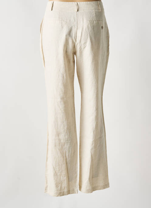 Pantalon drept bej CONCRETO femeie