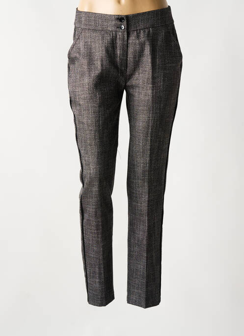 Pantalon chino gri LAUREN VIDAL femeie