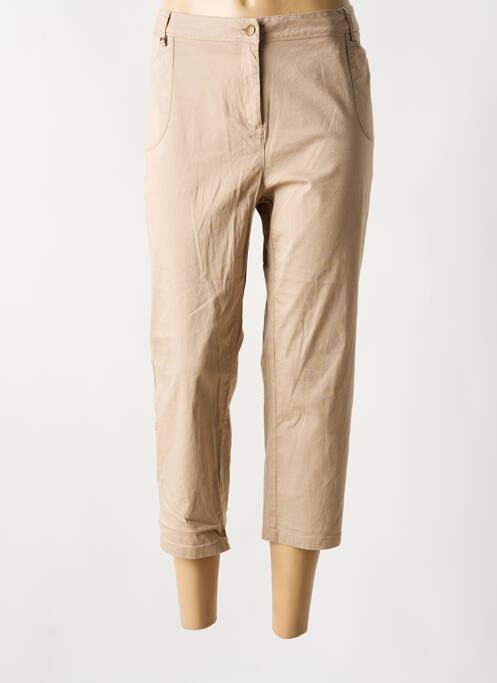 Pantalon trei sferturi bej AGATHE & LOUISE femeie