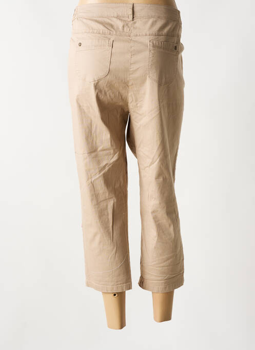 Pantalon trei sferturi bej AGATHE & LOUISE femeie