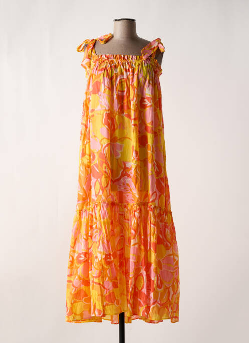 Rochie lungă galben L'ATELIER D'ANNA femeie