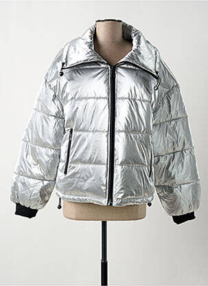 Geacă matlasată argintiu NAIIF femeie