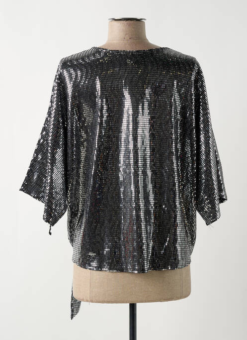 Top argintiu ESPERANCE femeie