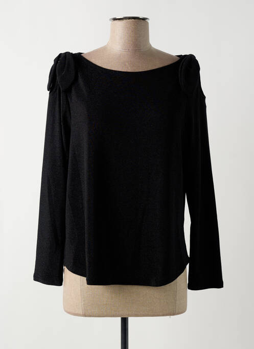 Top negru HALOGENE femeie