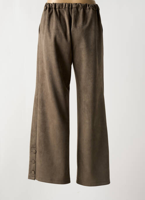 Pantalon evazat maro LES ACOLYTES femeie