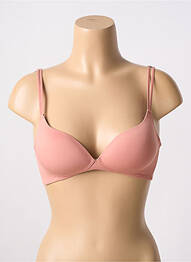 Sutien fără armatură top sutien push-up roz ETAM femme