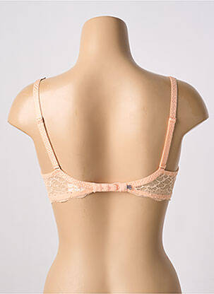 Sutien efect material satinat top sutien modelat portocaliu SIMONE PERELE femeie