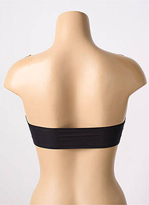 Sutien efect material satinat top bentiță negru PASSIONATA femeie