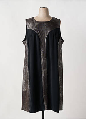 Rochie midi fără mâneci fără mâneci negru JEAN DELFIN femeie