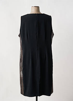 Rochie midi fără mâneci fără mâneci negru JEAN DELFIN femeie