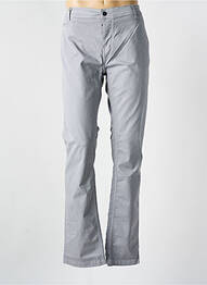 Pantalon chino țesătură poplin mărime normală gri DN.SIXTY SEVEN bărbat
