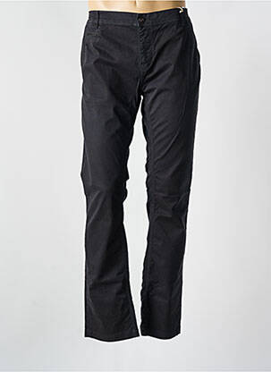 Pantalon chino țesătură poplin mărime normală negru DN.SIXTY SEVEN bărbat