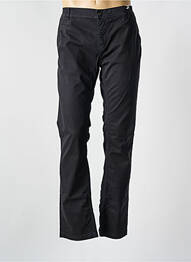 Pantalon chino țesătură poplin mărime normală negru DN.SIXTY SEVEN bărbat