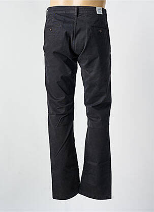 Pantalon chino țesătură poplin mărime normală negru DN.SIXTY SEVEN bărbat