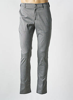 Pantalon slim țesătură poplin gri REPLAY bărbat