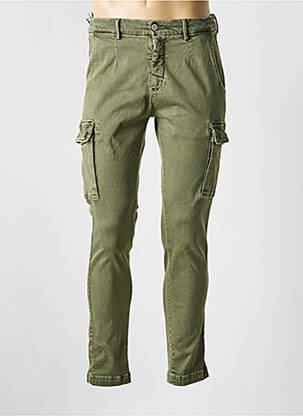 Pantalon slim elasticitate mărime normală verde REPLAY bărbat