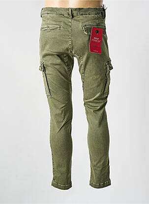Pantalon slim elasticitate mărime normală verde REPLAY bărbat