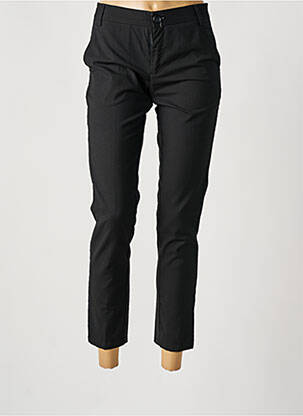 Pantalon 7/8 elasticitate mărime normală negru RYUJEE femeie