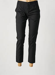 Pantalon 7/8 elasticitate mărime normală negru RYUJEE femeie