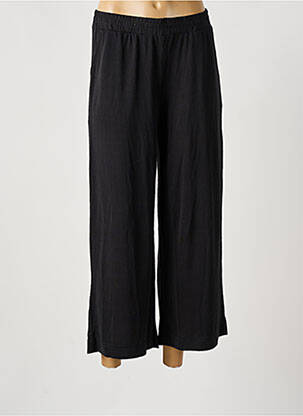 Pantalon 7/8 talie înaltă talie înaltă negru ICHI femeie
