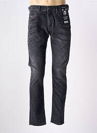 Pantalon slim țesătură catifea mărime normală gri DIESEL bărbat