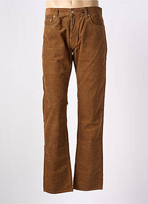 Pantalon drept țesătură catifea mărime normală maro CARHARTT bărbat