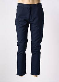 Pantalon 7/8 talie cu cleme mărime normală albastru MINIMUM bărbat
