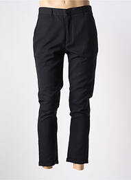 Pantalon 7/8 talie cu cleme mărime normală negru MINIMUM bărbat