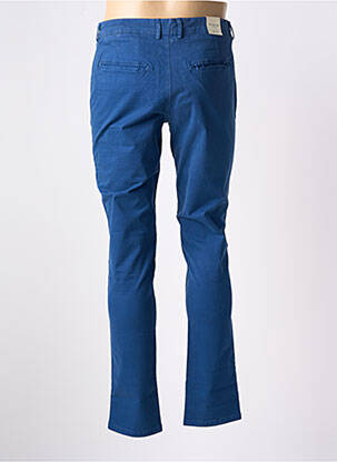 Pantalon chino elasticitate talie joasă albastru SELECTED bărbat