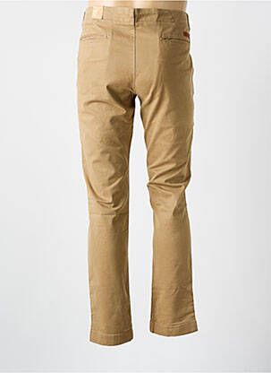 Pantalon chino buzunare bej KNOWLEDGE COTTON APPAREL bărbat