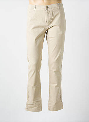 Pantalon chino buzunare bej deschis KNOWLEDGE COTTON APPAREL bărbat