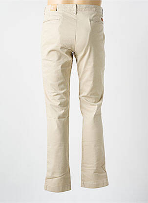 Pantalon chino buzunare bej deschis KNOWLEDGE COTTON APPAREL bărbat