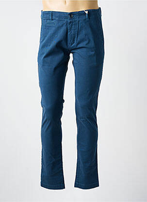 Pantalon chino buzunare albastru KNOWLEDGE COTTON APPAREL bărbat