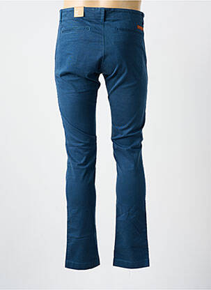 Pantalon chino buzunare albastru KNOWLEDGE COTTON APPAREL bărbat