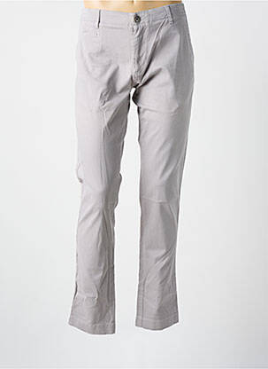 Pantalon chino buzunare gri KNOWLEDGE COTTON APPAREL bărbat