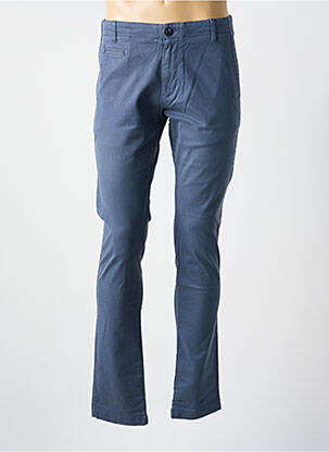 Pantalon chino buzunare albastru KNOWLEDGE COTTON APPAREL bărbat