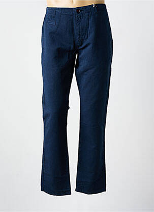 Pantalon chino buzunare albastru KNOWLEDGE COTTON APPAREL bărbat