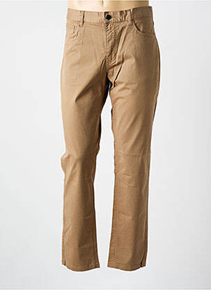 Pantalon chino buzunare bej KNOWLEDGE COTTON APPAREL bărbat
