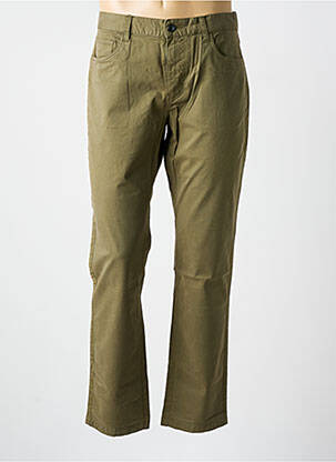 Pantalon chino buzunare verde KNOWLEDGE COTTON APPAREL bărbat