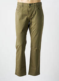 Pantalon chino buzunare verde KNOWLEDGE COTTON APPAREL bărbat