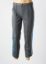 Pantalon 7/8 talie elastică gri ELEVEN PARIS bărbat