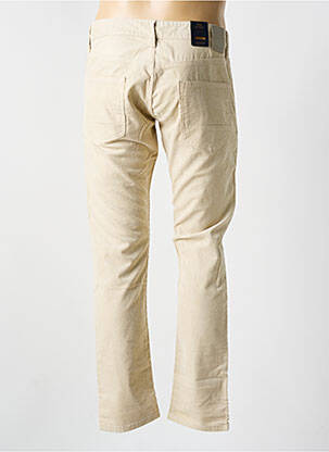 Pantalon slim închidere cu fermoar sub clapetă cu nasturi mărime normală bej SCOTCH & SODA bărbat