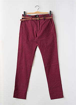 Pantalon drept elasticitate mărime normală roșu SCOTCH & SODA bărbat