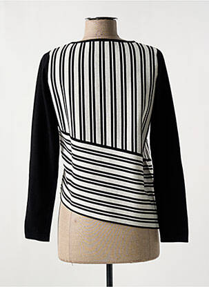 Pulover croială cambrată mâneci lungi negru WEEKEND MAXMARA femeie
