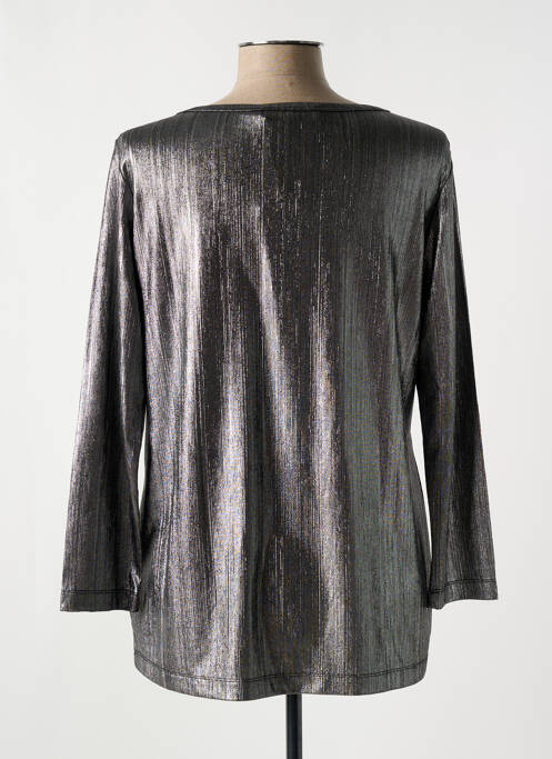 Top argintiu TRUSSARDI JEANS femeie